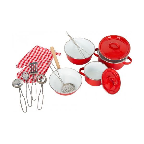 Small Foot Conjunto de Cozinha Vermelho - 8964