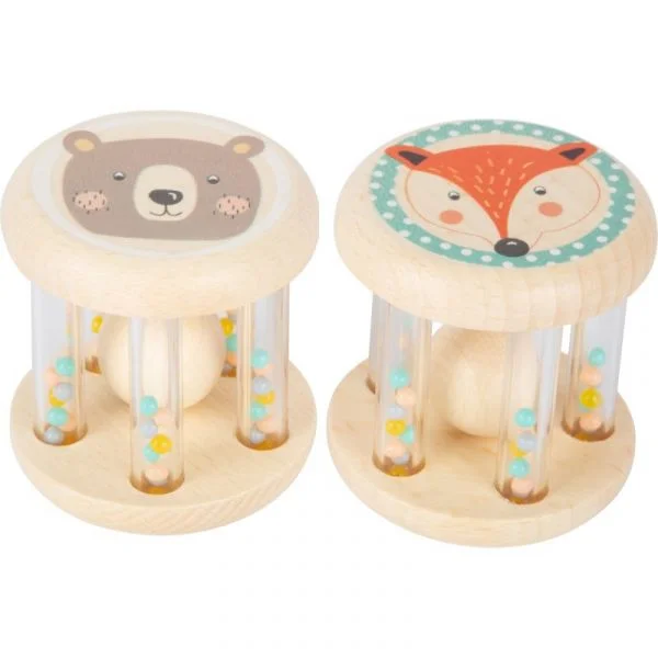 Small foot by Legler Rattle Animals Pastel Roca com Pequenas Esferas