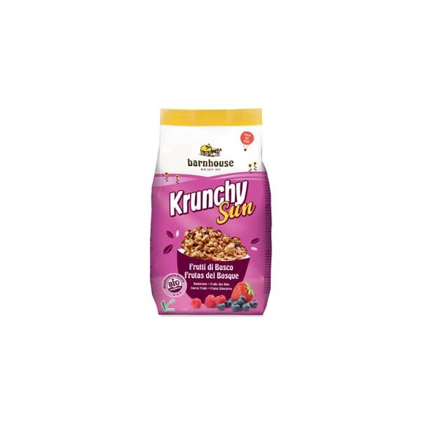 Barnhouse Muesli Krunchy Sun Frutos do Bosque 375g