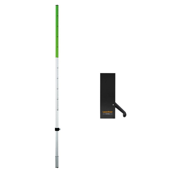 Régua Vertical Flexi Plus Verde Laserliner 080.51