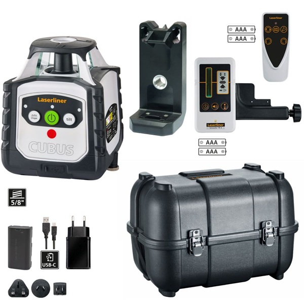 Laser Rotativo Verde Cubus G 110 S Laserliner 052.300A