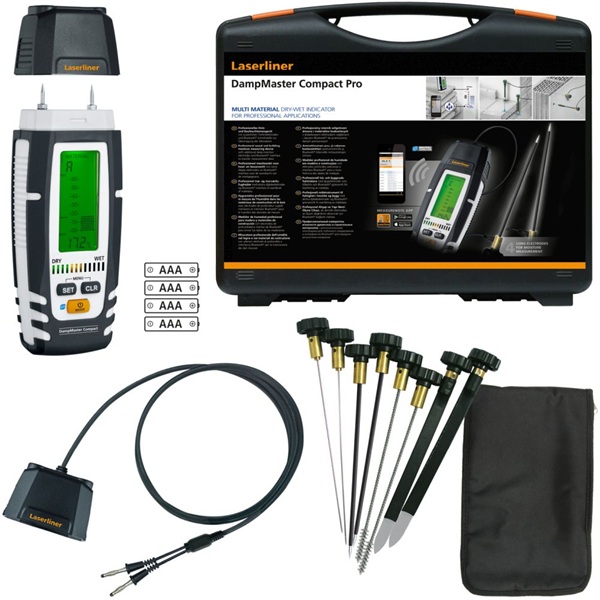 Medidor de Humidade DampMaster Compact Pro Laserliner 082.325A