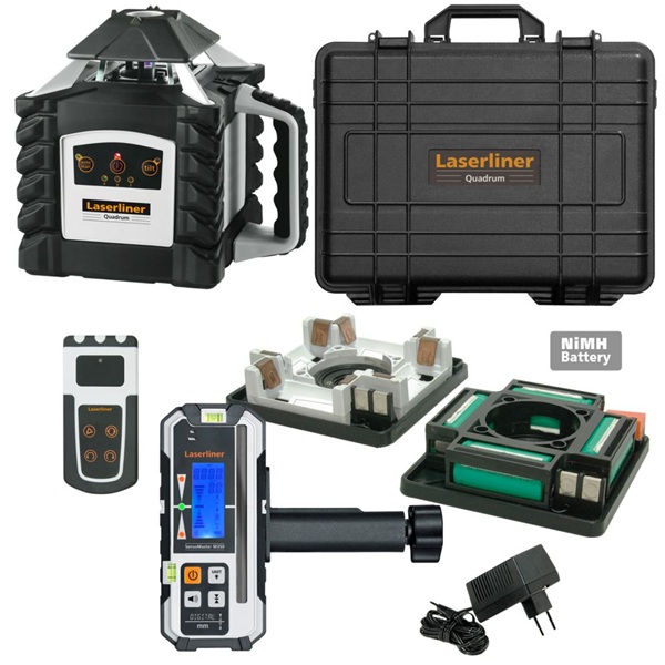 Laser Rotativo Vermelho Quadrum M350 S Laserliner 053.00.09A