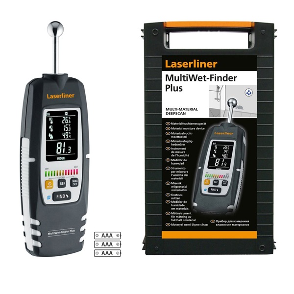 Medidor de Humidade MultiWet-Finder Plus Laserliner 082.091A