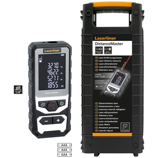 Telémetro Laser DistanceMaster 50 m Laserliner 080.982A