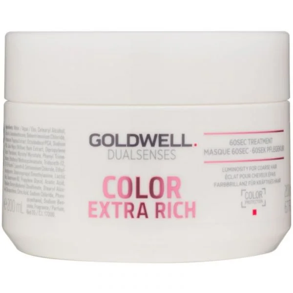Goldwell Dualsenses Color Extra Rich Máscara Regeneradora Cabelo Áspero 200ml