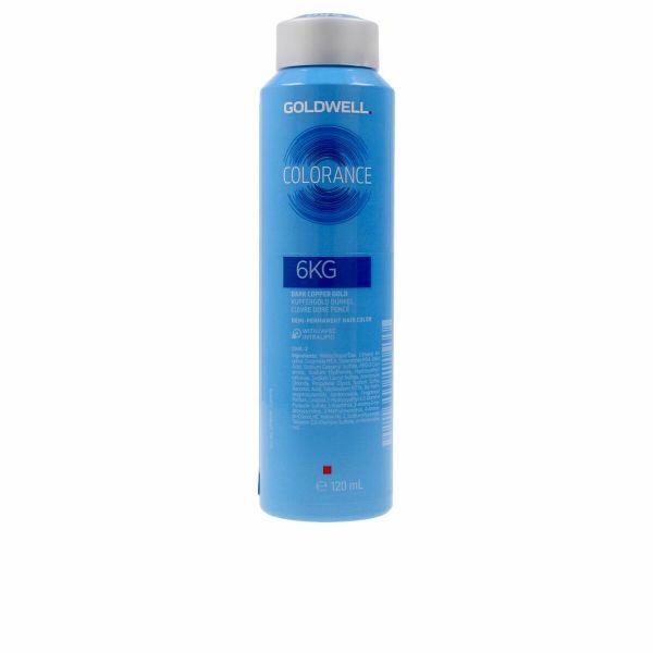 Goldwell Colorance Coloração Semipermanente #6KG Cobre Escuro Dourado 120ml