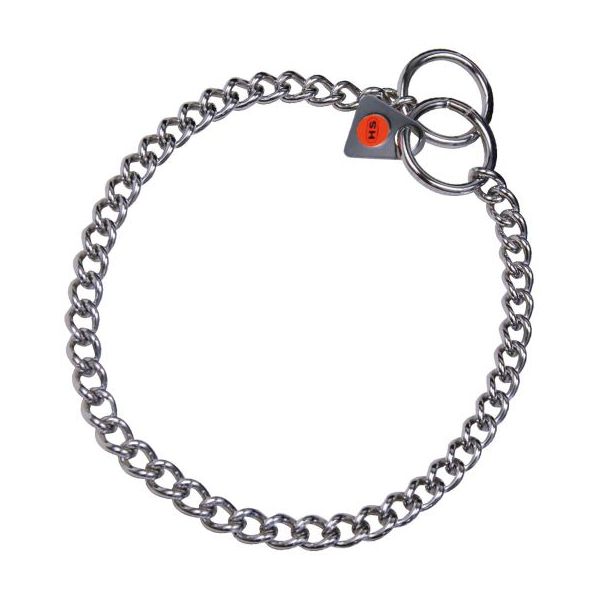 Hs Sprenger Coleira Elo Retorcido 2 mm Aço Inoxidável 45 cm - CL00206