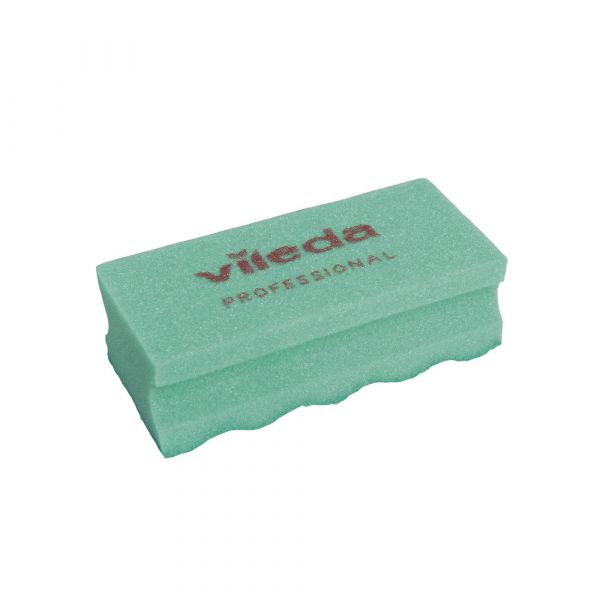Vileda Professional Esponja Esfregão Salva-unhas PurActive 6x14cm Verde