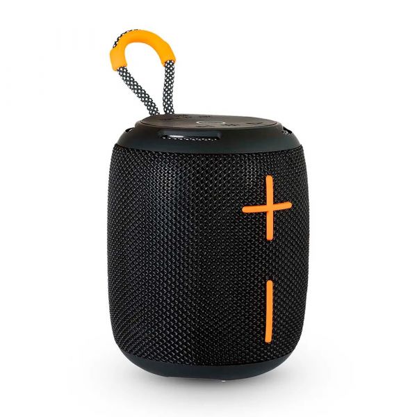 Imperial BAS 9 Coluna Portátil Bluetooth 5.1 com Iluminação Ambiente LED IPX6 Preto/Laranja