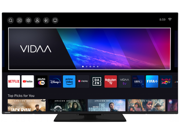 TV Toshiba 50" 50UV3463DG DLED Smart TV 4K HDR