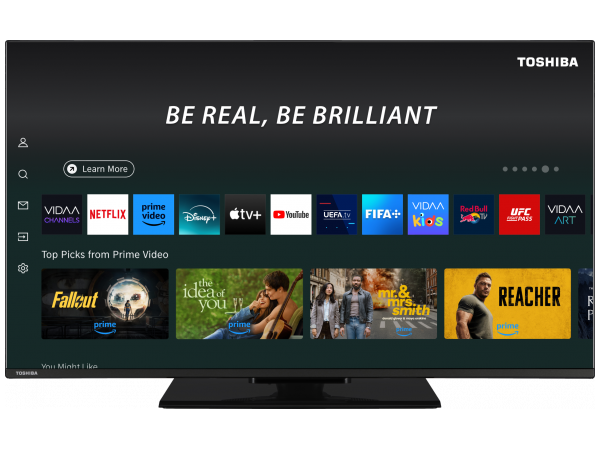 TV Toshiba 40" 40LV3563DG LED Smart TV Full HD HDR