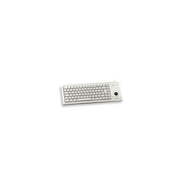 Teclado Cherry Slim Line G84-4400 Beige, Us-layout, Trackball Cabo - G84-4400LPBEU-0