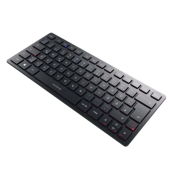 Teclado Cherry KW 9200 Mini Wireless Alemão Preto