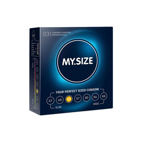 My.Size Preservativos T 53 x3