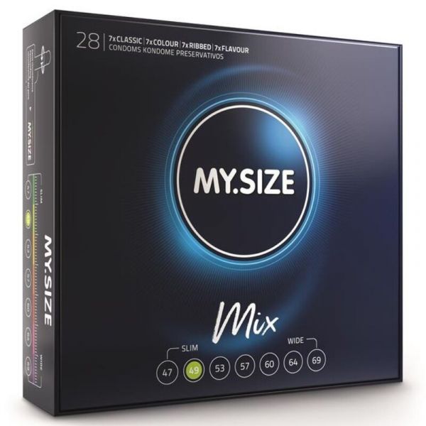 My Size Mix Preservativos My Size Mix 49 mm 28 Unidades