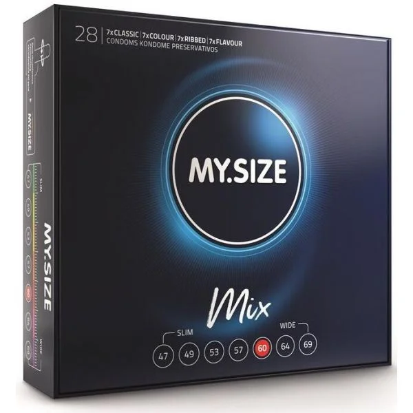 My Size Mix Preservativos My Size Mix 60 mm 28 Unidades