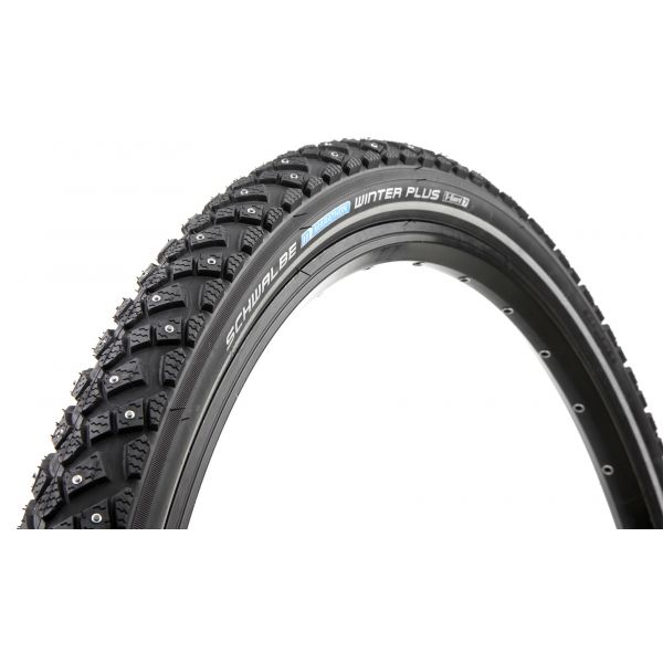Schwalbe Pneu de tachas Marathon Winter - Winter - TwinSkin - RaceGuard 26 x 1.75 (47-559) - 04031444