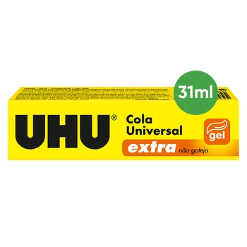 Cola Universal 31ml Extra Bisnaga Gel UHU x 2un