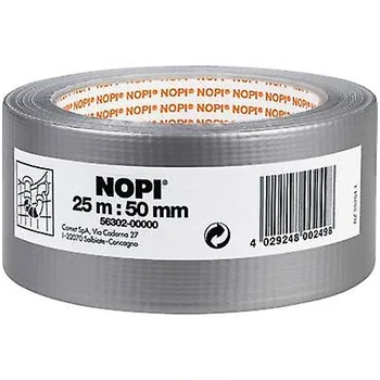 Fita Adesiva Tecido (Duct tape) NOPI 50mmx25m Prata