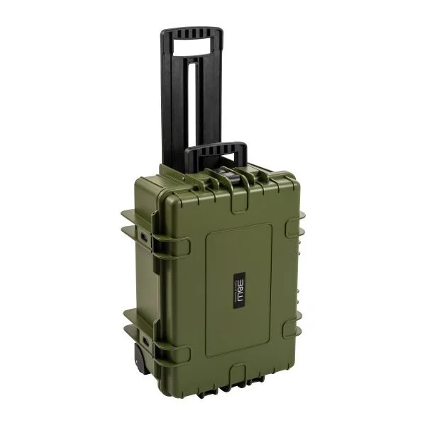 B&w Outdoor Case Tipo 6800 Vazio com Trolley Verde - BWPP709BGT