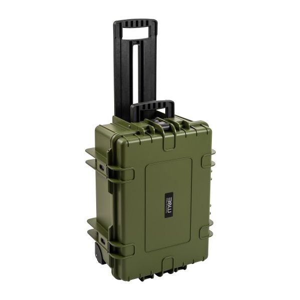 B&w Outdoor Case Tipo 6800 Espuma Pr?-cortada com Trolley Verde - BWPP709BGTSI