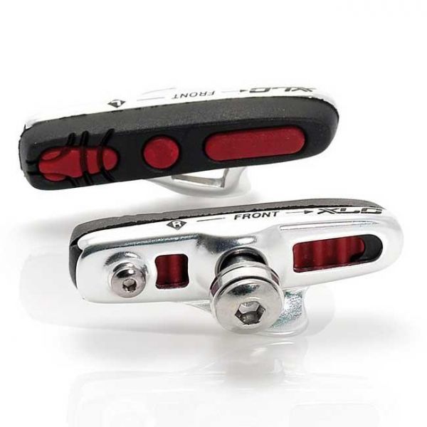 XLC Cartridge Road Brake Shoes Bs R04 Black / Red 55 mm