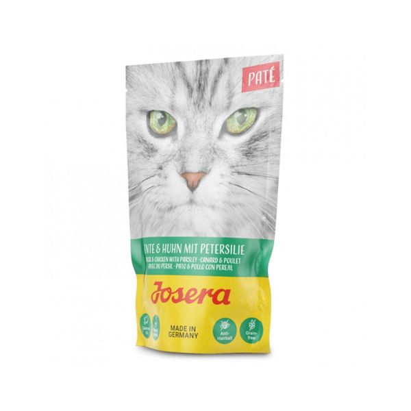 Ração Húmida Josera Patê Pato & Frango com Salsa 85g