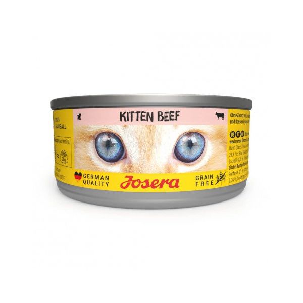 Ração Húmida Josera Kitten Alimento em Patê para Gatinho Pato 85 g