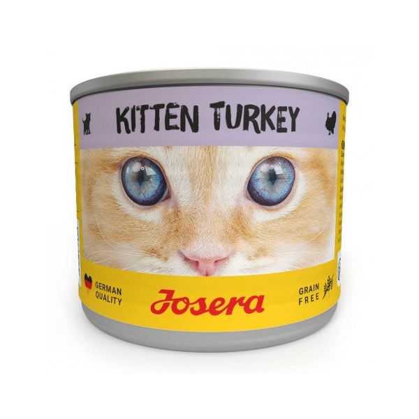 Ração Húmida Josera Kitten Alimento em Patê para Gatinho Peru 200 g