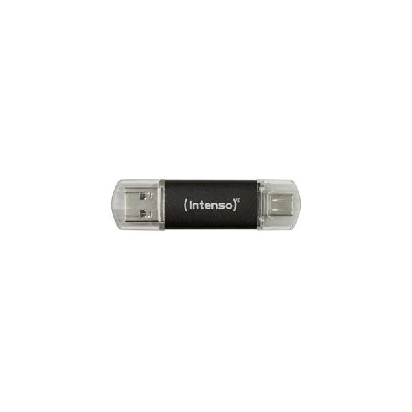 Intenso 64GB Twist Line (Preto) USB 3.2 - 3539490