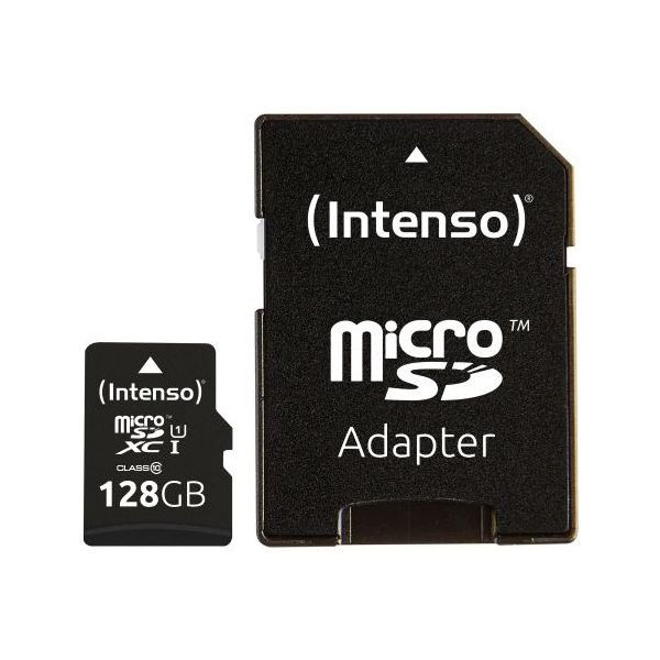 Intenso 128GB Micro SDXC UHS-I Class 1 - 3424491