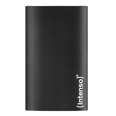 Disco Externo SSD Intenso 500GB 1.8" USB 3.2 Gen1 Alumínio Preto