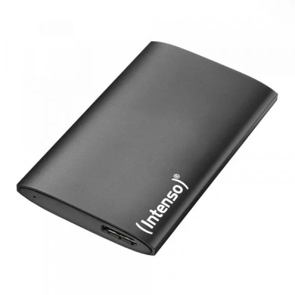 Disco Externo SSD Intenso 1TB 1.8" USB 3.2 Gen1 Alumínio Preto