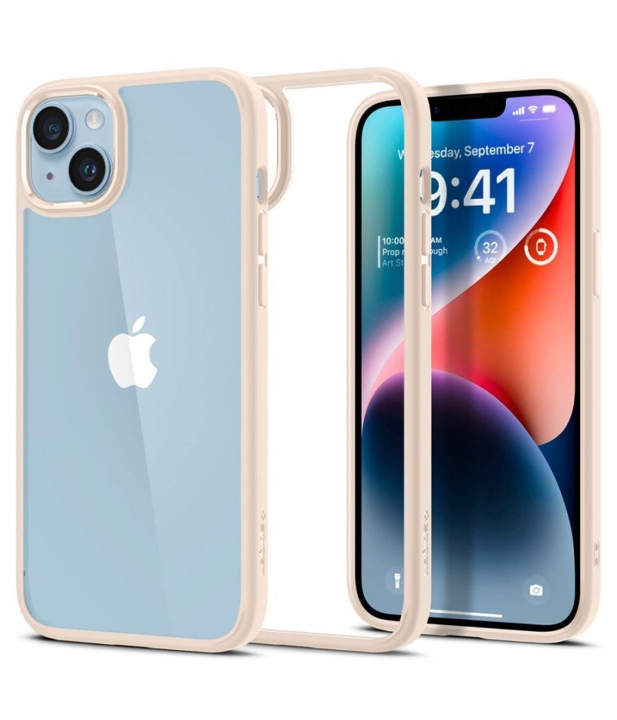 Spigen Capa iPhone 14 Plus Ultra Hybrid Bege