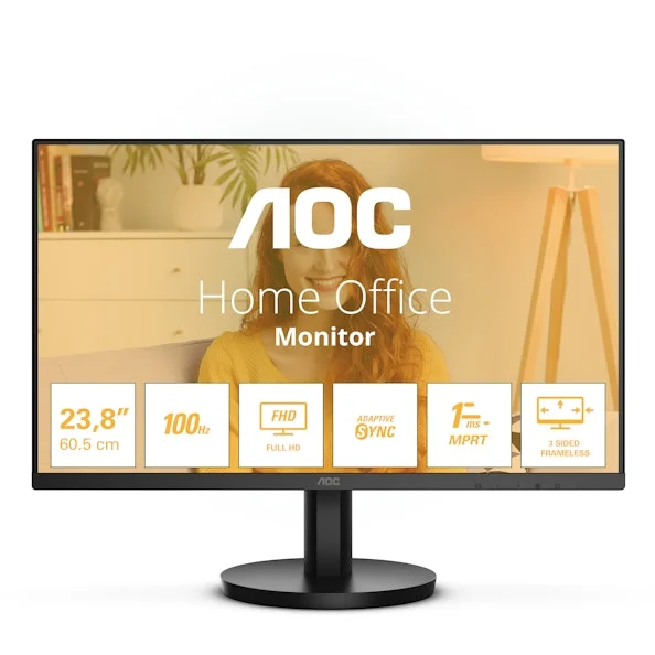 Monitor AOC 24"24B3HMA2 VA FHD 100Hz 1ms