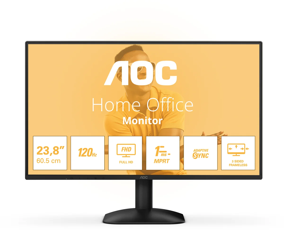 Monitor AOC 23.8" 24B31H IPS FHD 120Hz 1ms