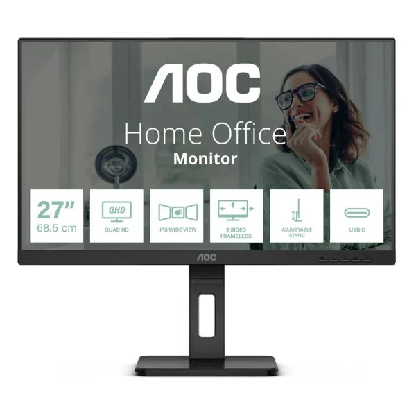 Monitor AOC 27"" 2K QUAD HD IPS 75HZ 4MS - Q27P3CV