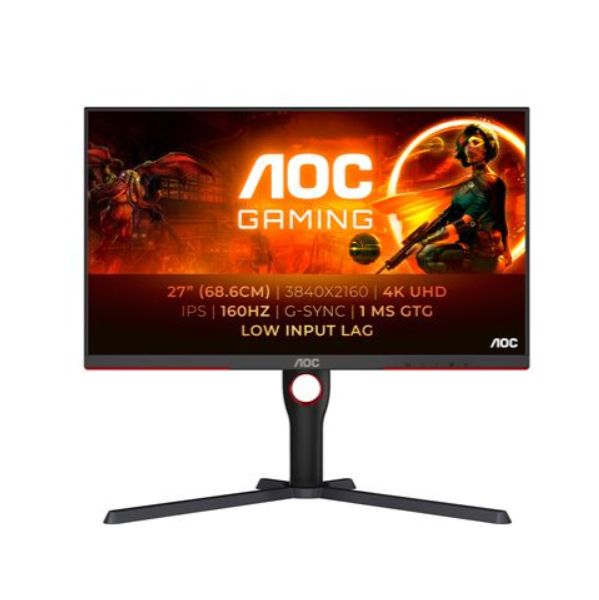 Monitor AOC Ips 27" 169 UHD 4K 1MS 160HZ HDMI DP HAS Pivot - D7BA2643-DE8