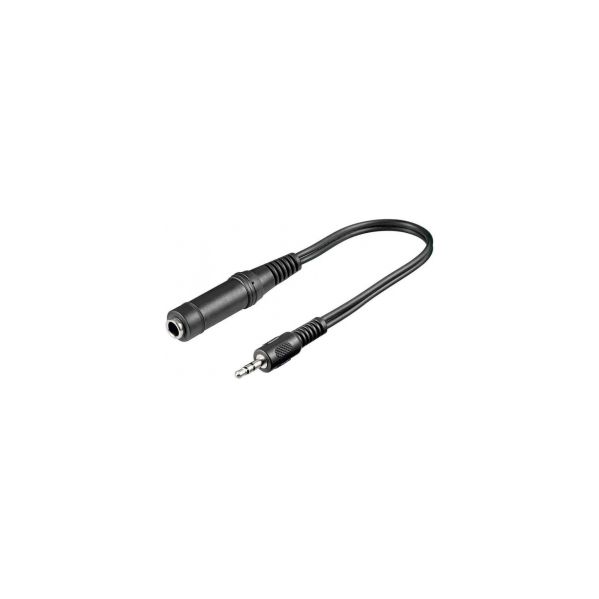Goobay Adaptador de Jack 3.5 mm para Fêmea Jack 6.35 mm