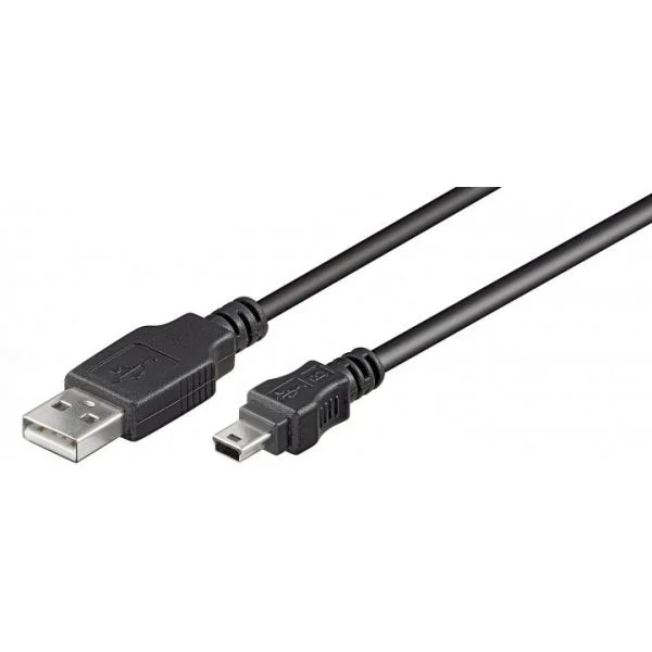 GOOBAY Cabo USB 2.0 A -> mini-USB B 5 Pinos Macho (1,8 mts) - CABLE-161