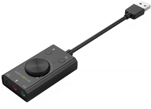 Terratec AUREON 5.1 USB Placa de Som Externa 5.1 Canais USB
