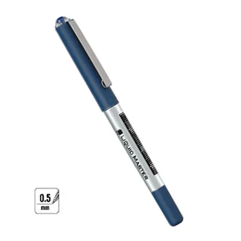 Marcador Roller Preto 0,5mm EK Liquid Master 12un