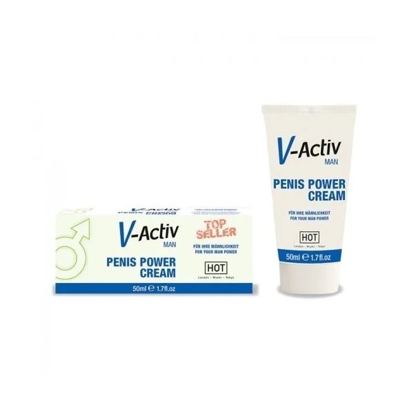 Hot Estimulante Creme V-Activ for Men 50ml