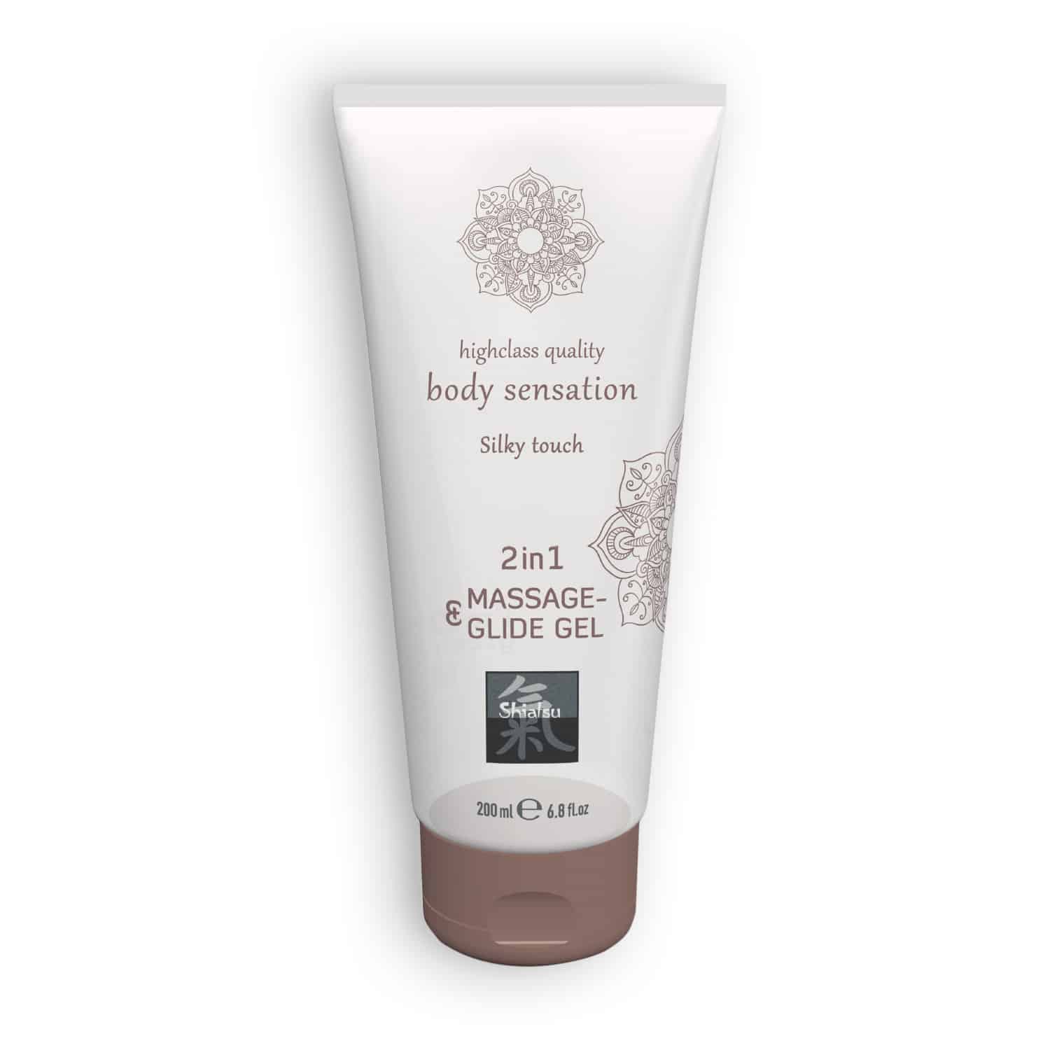 Shiatsu – Lubrificante E Gel De Massagem 2 Em 1 Silky Touch 200ml