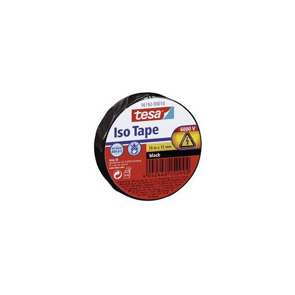 Tesa Fita Adesiva p/Isolamento Electrico 15mmx10ms - 15656192-10