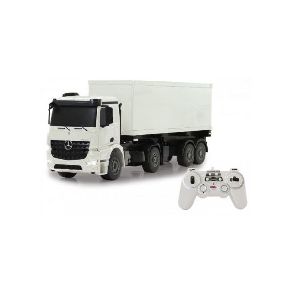 Jamara Container Lkw Mercedes Benz Arocs Hellgrey Scale 1:20 30 Min. - 405148