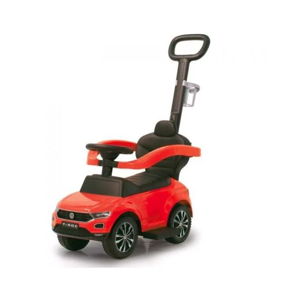 Jamara Carro Andador Vw T-roc Vermelho 3 In 1
