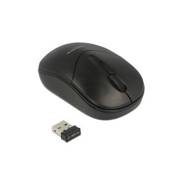 Delock Mini Rato Optico 3 Teclas Preto - 12494