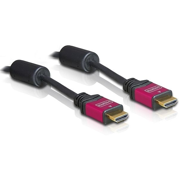 Delock 84334 Cabo HDMI de Alta Velocidade com Ethernet 3 Metros